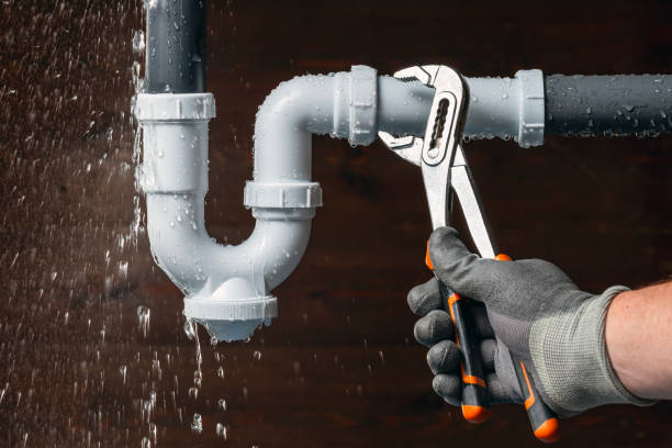 Professional Sewer Line Repair technician working in Edwardsport, IN